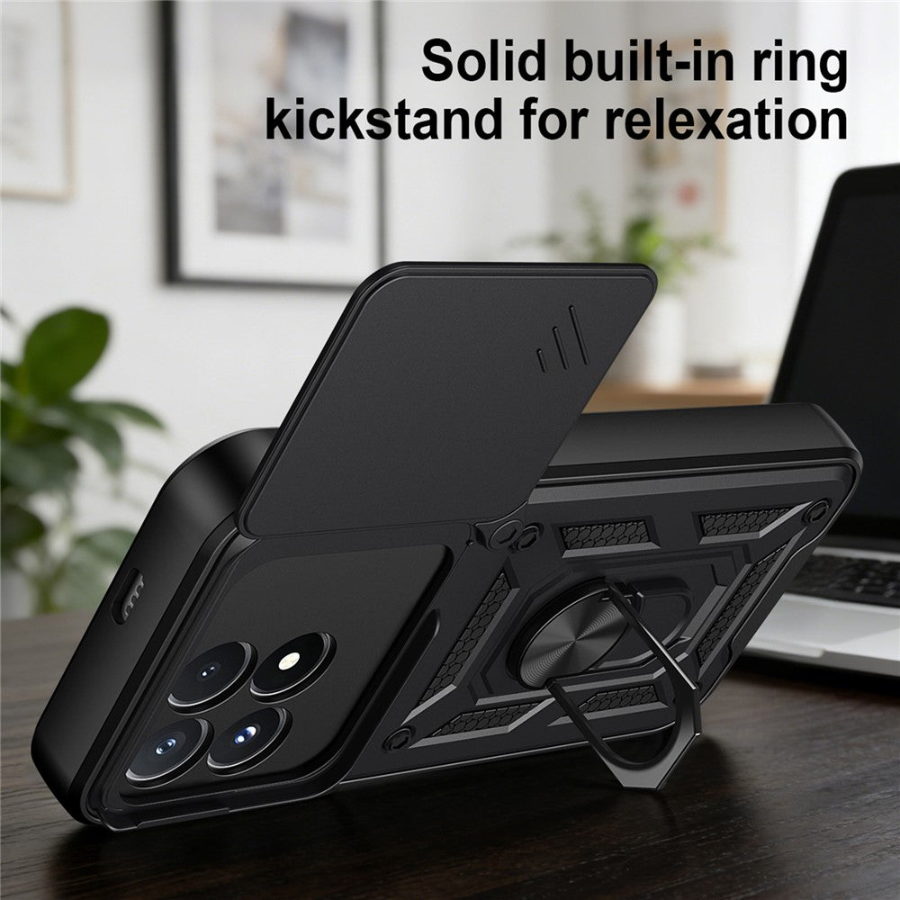 Case for Xiaomi Poco F9 Pro, Techsuit, CamShield, Black