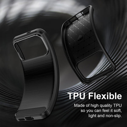 Coque pour Xiaomi Poco F9 Pro, Techsuit, Carbone, Noire