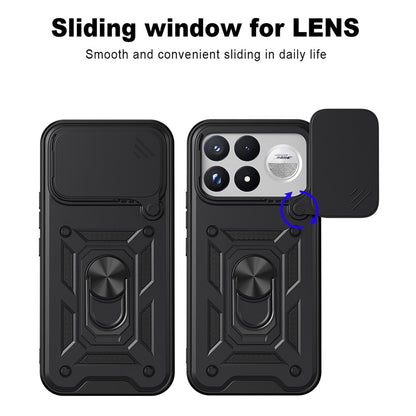 Coque pour Xiaomi Poco F9 Ultra, Techsuit, CamShield, bleue