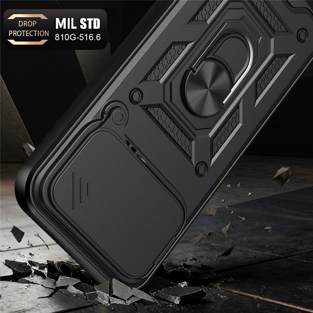 Coque pour Xiaomi Poco F9 Ultra, Techsuit, CamShield, bleue