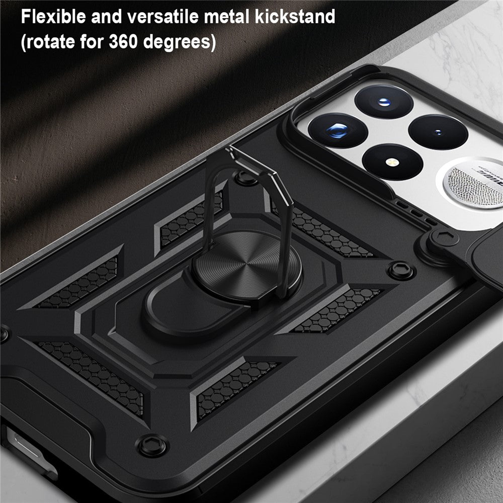Coque pour Xiaomi Poco F9 Ultra, Techsuit, CamShield, bleue
