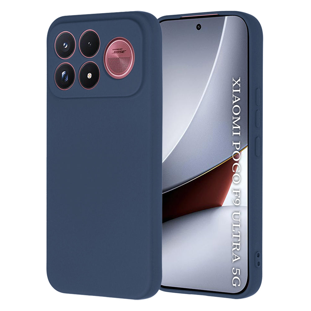 Coque pour Xiaomi Poco F9 Ultra, Techsuit, SoftFlex, bleu marine