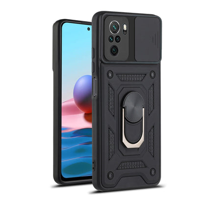 Case for Xiaomi Poco M5s / Redmi Note 10S / Note 10, Techsuit, CamShield, Black
