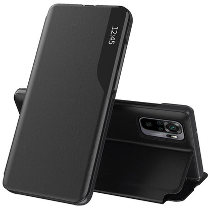 Coque pour Xiaomi Poco M5s / Redmi Note 10S / Note 10, Techsuit, eFold, Noire