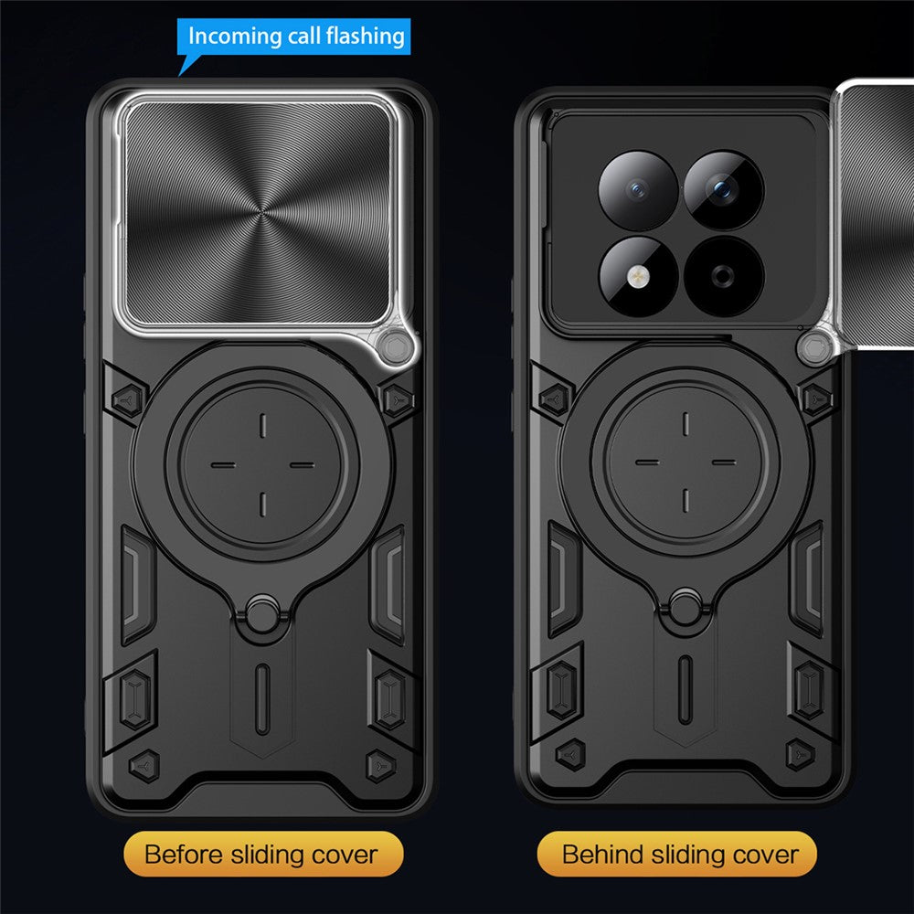 Étui pour Xiaomi Poco M8 Pro / Redmi Note 15 Pro+ 5G, Techsuit, CamGuard Pro, Violet