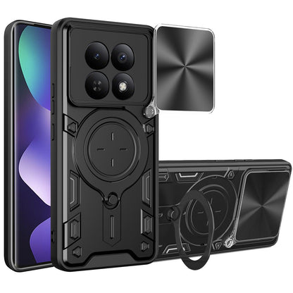 Case for Xiaomi Poco M8 / Redmi Note 15 5G / Note 15 4G, Techsuit, CamGuard Pro, Black