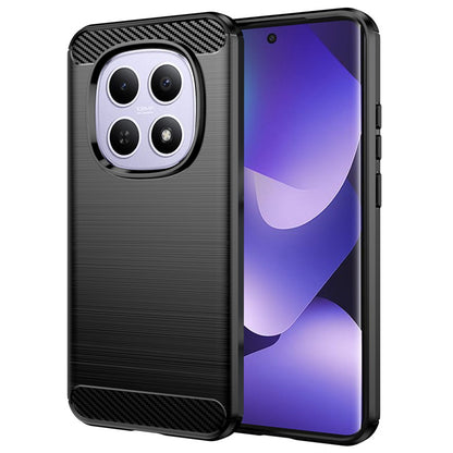 Étui pour Xiaomi Poco M8 / Redmi Note 15 5G / Note 15 4G, Techsuit, Carbone, Noir