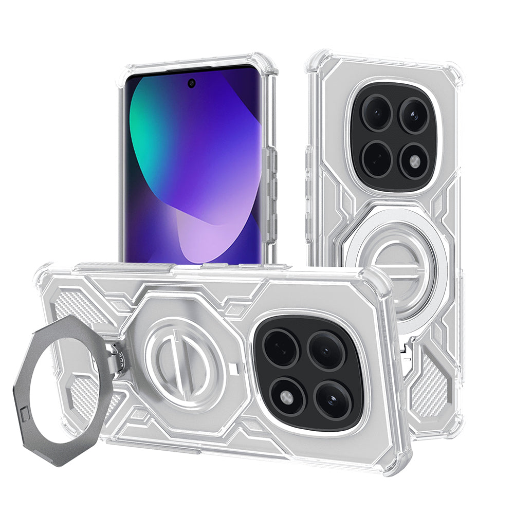 Étui pour Xiaomi Poco M8 / Redmi Note 15 5G, Techsuit, Carbon Shield Pro, Blanc