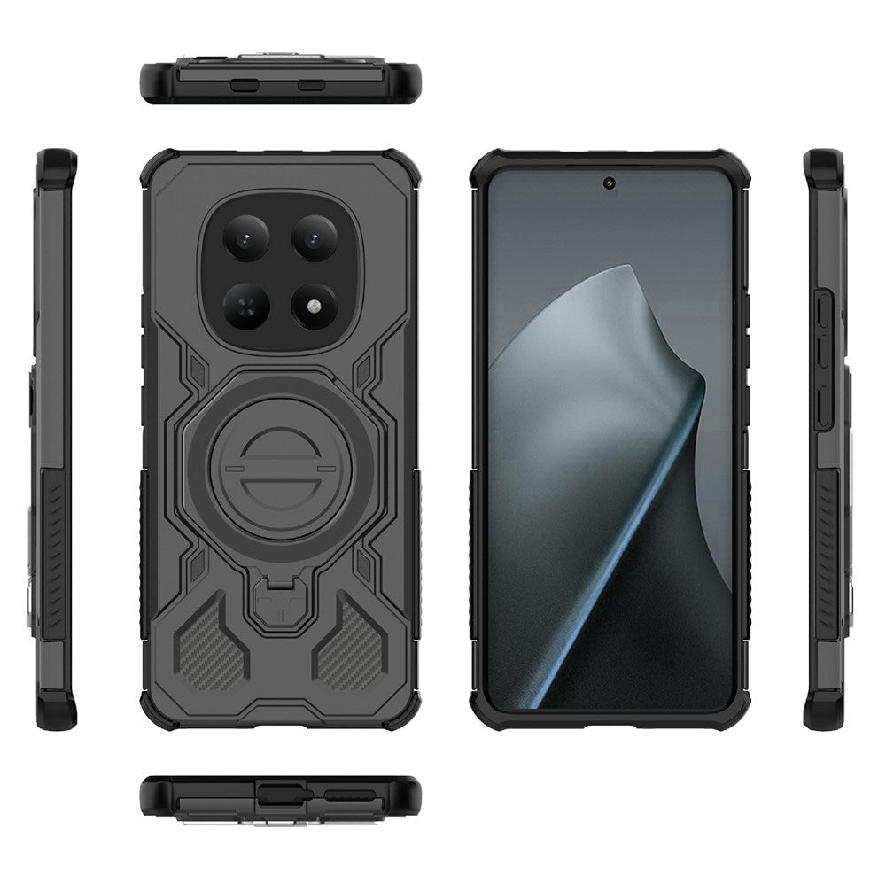 Étui pour Xiaomi Poco M8 / Redmi Note 15 5G, Techsuit, Carbon Shield Pro, Blanc