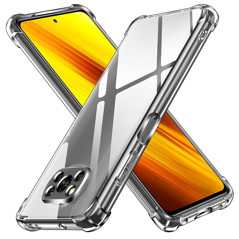 Case for Xiaomi Poco X3 Pro / X3 NFC / X3, Techsuit, Shockproof Clear, Transparent