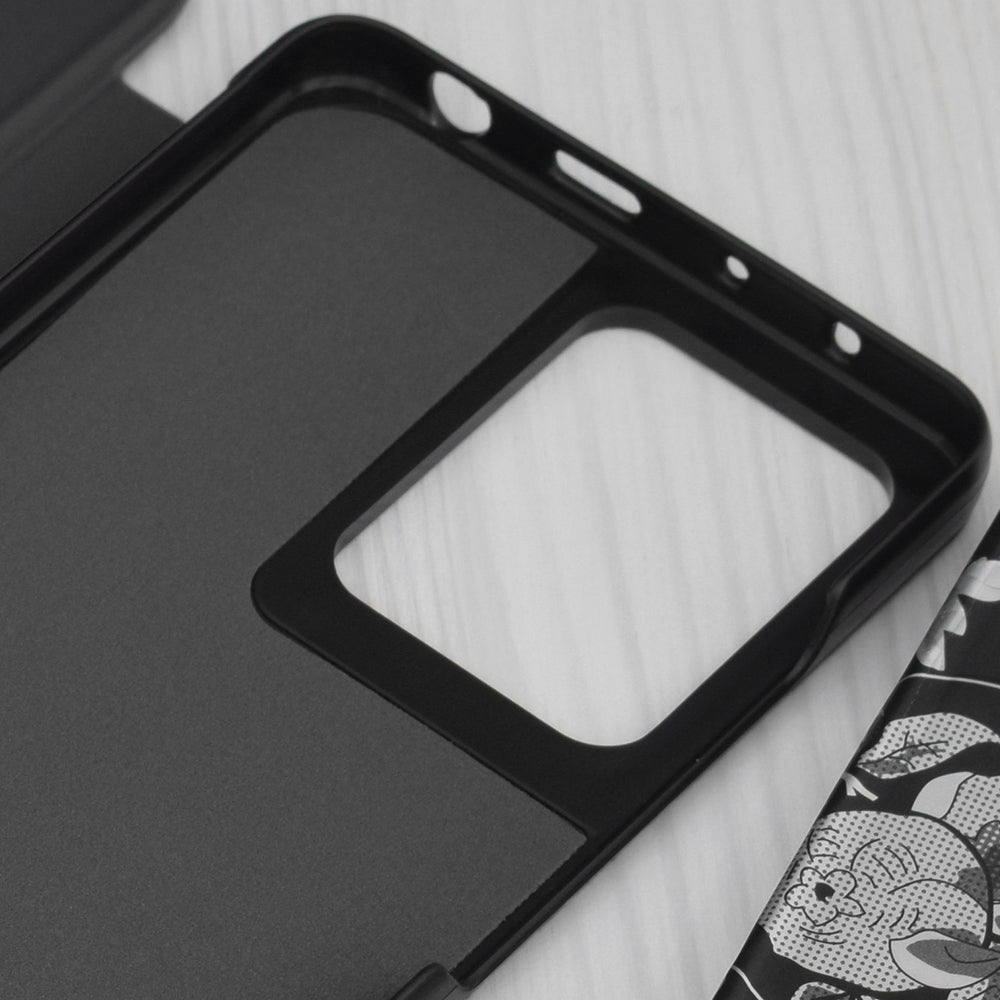 Coque pour Xiaomi Poco X5 Pro / Redmi Note 12 Pro 5G, Techsuit, eFold, Noire