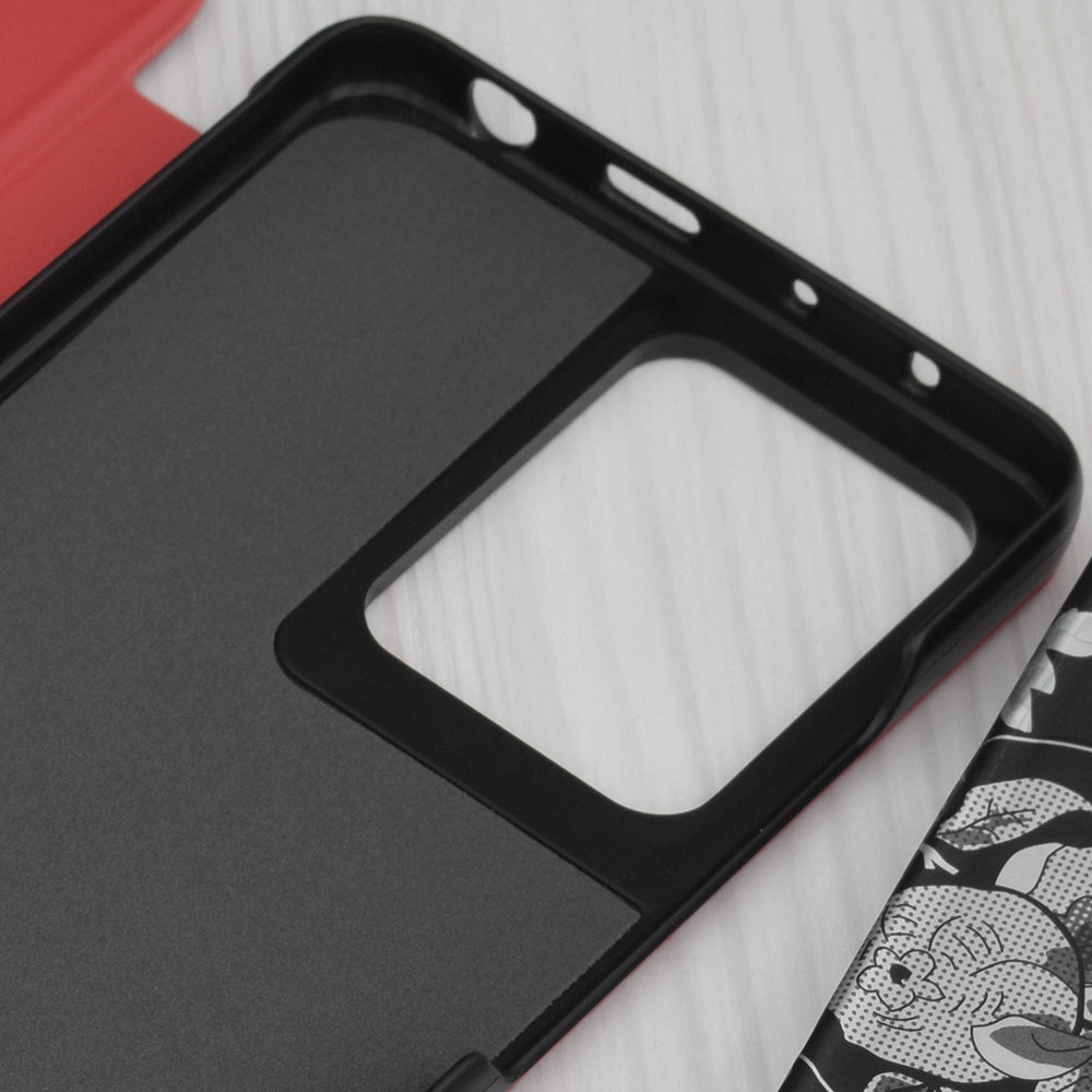 Coque pour Xiaomi Poco X5 Pro / Redmi Note 12 Pro 5G, Techsuit, eFold, Rouge