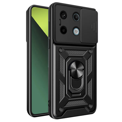 Coque pour Xiaomi Poco X6 / Note 13 Pro 5G, Techsuit, CamShield, Noire