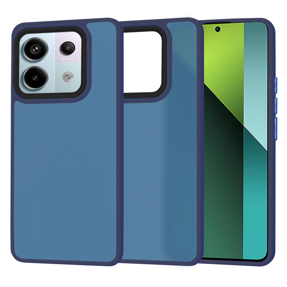 Case for Xiaomi Poco X6 / Note 13 Pro 5G, Techsuit, HaloFrost, Navy Blue