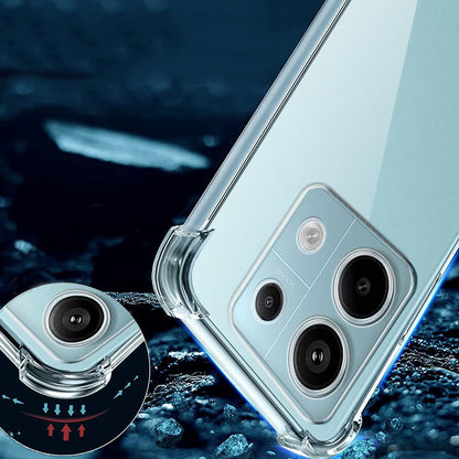 Coque pour Xiaomi Poco X6 / Note 13 Pro 5G, Techsuit, Antichoc Claire, Transparente