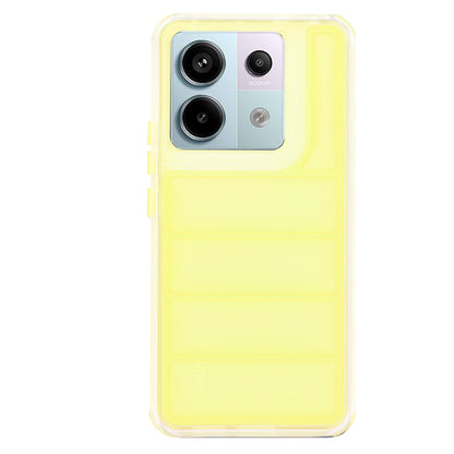 Coque pour Xiaomi Poco X6 / Note 13 Pro 5G, Techsuit, Wave Shield, Jaune