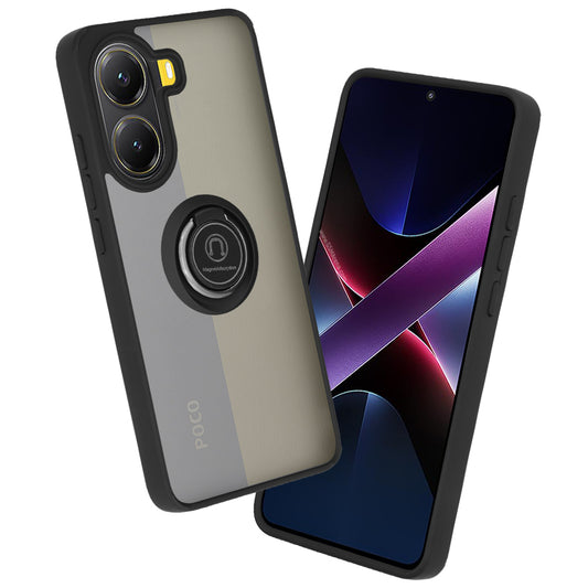 Coque pour Xiaomi Poco X7 Pro, Techsuit, Glinth, Noire