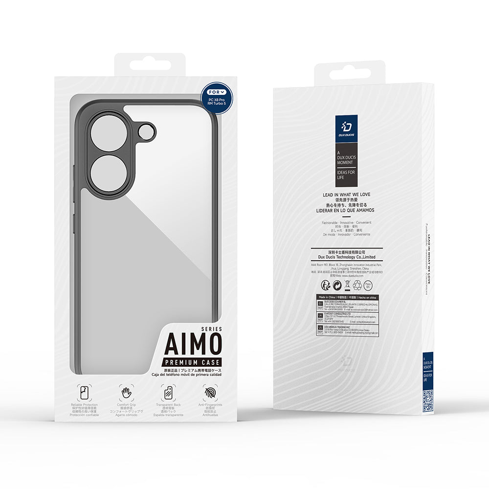 Coque pour Xiaomi Poco X8 Pro, DUX DUCIS, Aimo, Noire