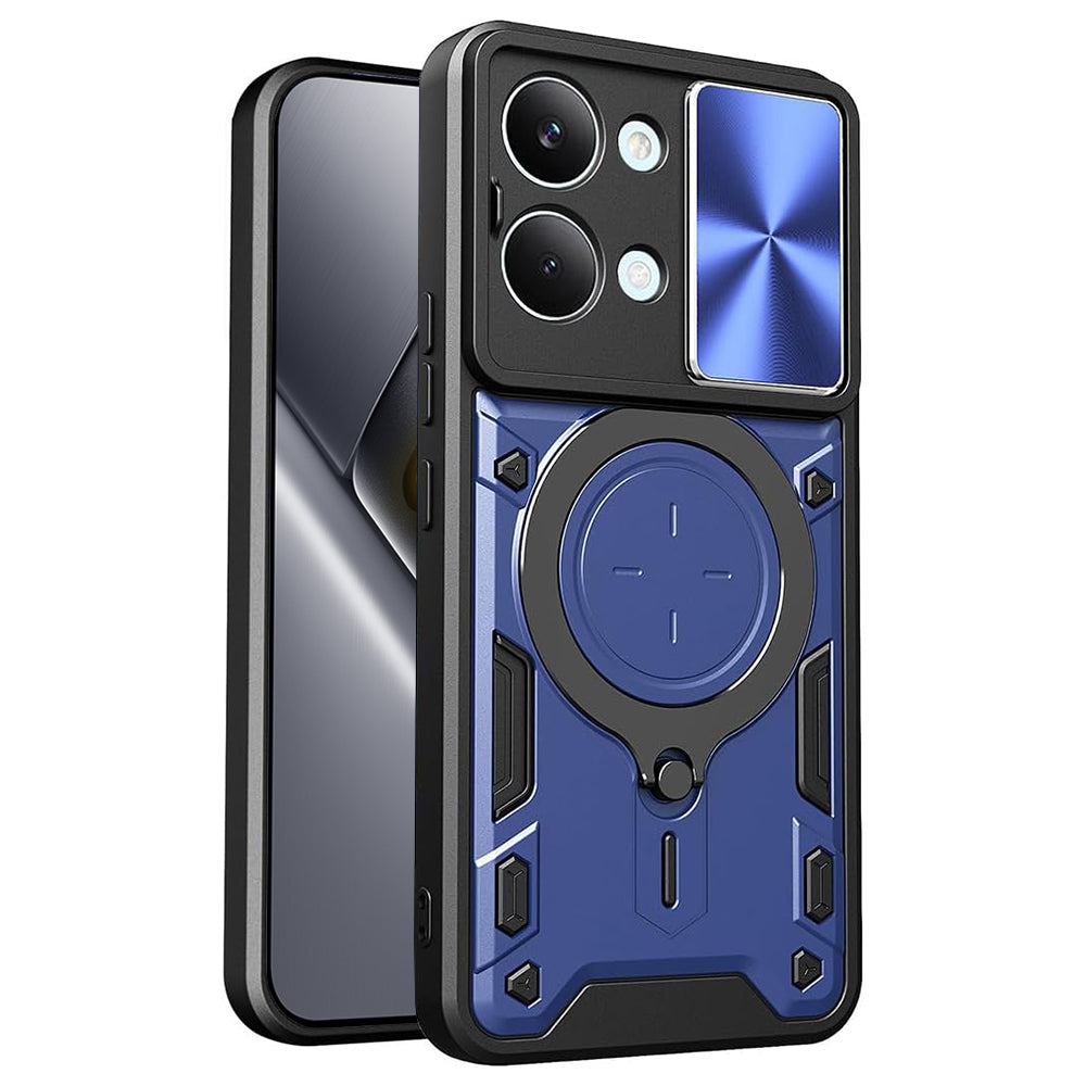 Étui pour Xiaomi Poco X8 Pro Max, Techsuit, CamGuard Pro, Bleu