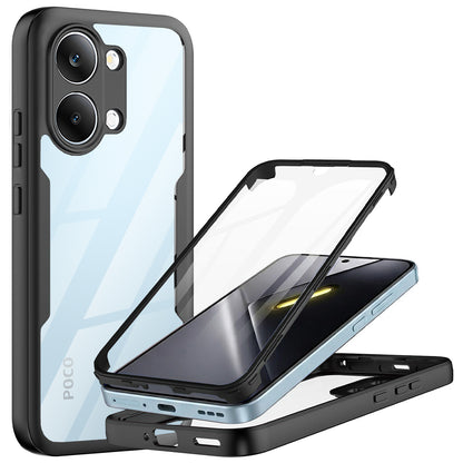 Case for Xiaomi Poco X8 Pro Max, Techsuit, ColorVerse 360, Black