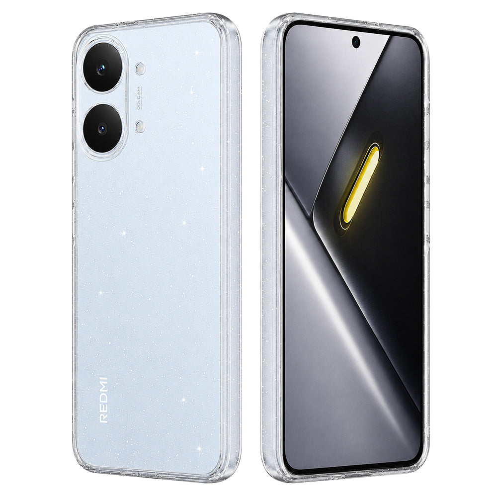 Coque pour Xiaomi Poco X8 Pro Max, Techsuit, SparkleSkin, Transparente