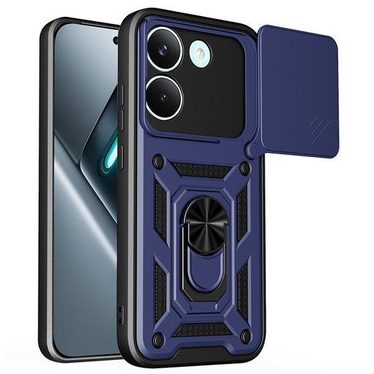 Étui pour Xiaomi Poco X8 Pro, Techsuit, CamShield, Bleu