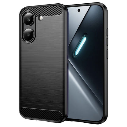 Étui pour Xiaomi Poco X8 Pro, Techsuit, Carbone, Noir