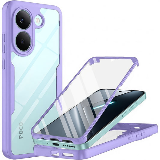 Coque pour Xiaomi Poco X8 Pro, Techsuit, ColorVerse 360, Violet