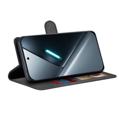 Étui pour Xiaomi Poco X8 Pro, Techsuit, Diary Book, Noir