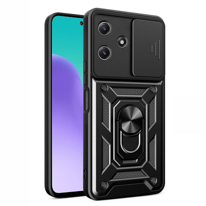 Coque pour Xiaomi Redmi 12 5G, Techsuit, CamShield, Noire