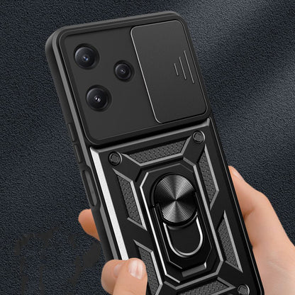 Coque pour Xiaomi Redmi 12 5G, Techsuit, CamShield, Noire