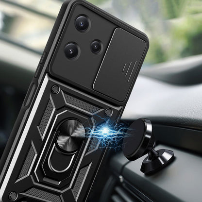 Coque pour Xiaomi Redmi 12 5G, Techsuit, CamShield, Noire