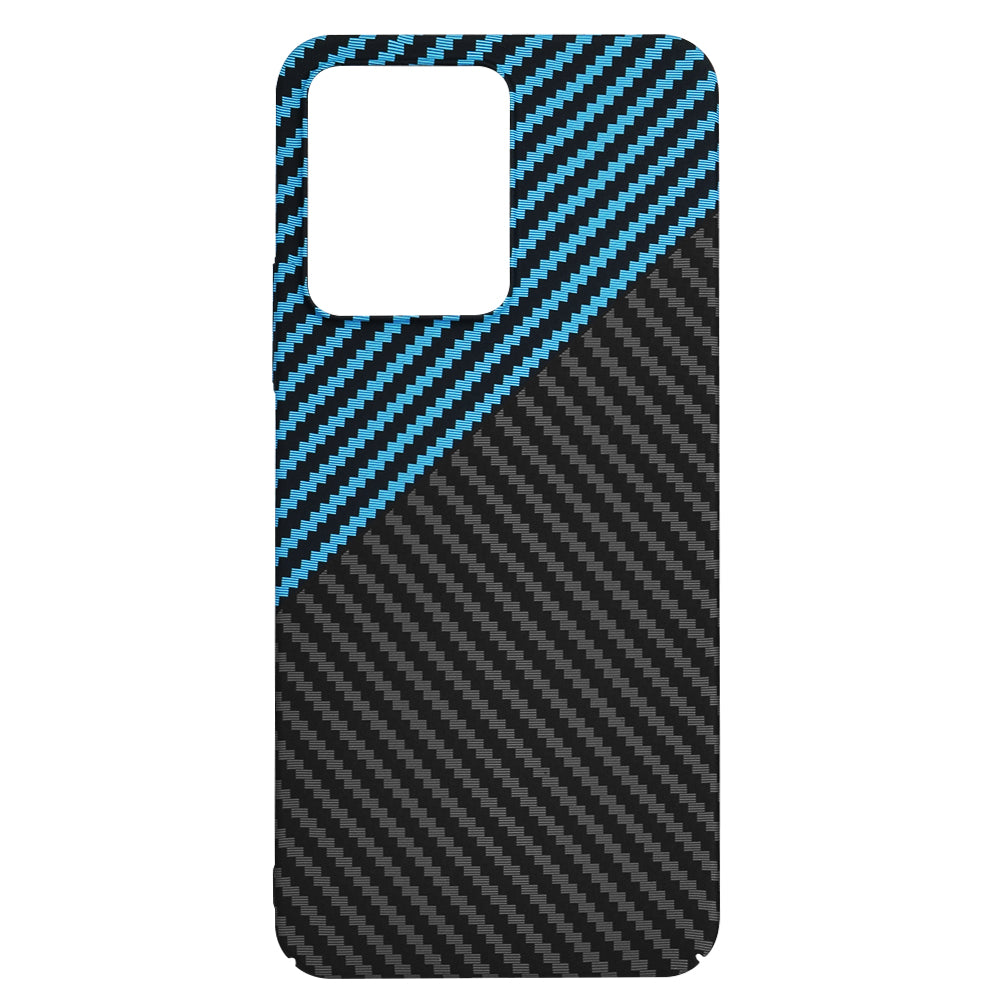 Case for Xiaomi Redmi 13C 5G / 13C / Poco C65, Techsuit, Carbonite FiberShell, Black Blue