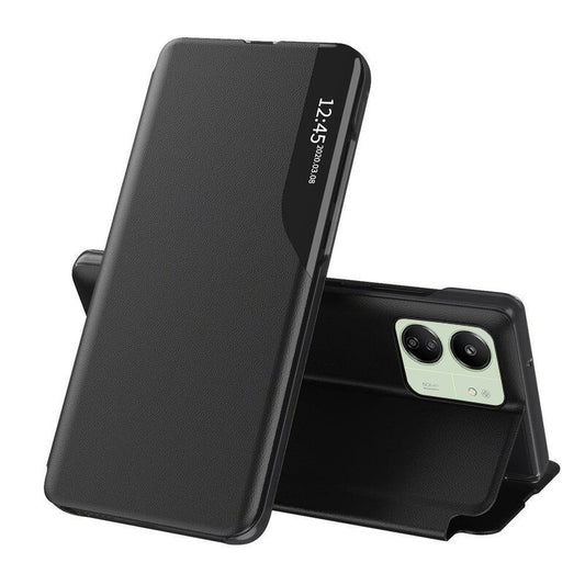 Coque pour Xiaomi Redmi 13C 5G / 13C / Poco C65, Techsuit, eFold, Noire