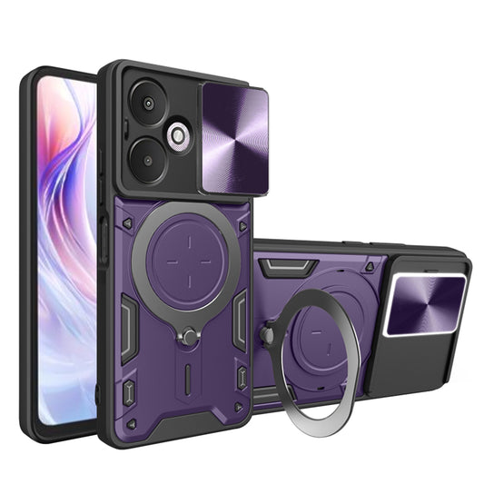 Coque pour Xiaomi Redmi 13C 5G, Techsuit, CamGuard Pro, Violet