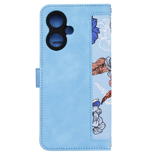 Coque pour Xiaomi Redmi 13C 5G, Techsuit, FlipCraft, Bleu