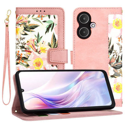 Coque pour Xiaomi Redmi 13C 5G, Techsuit, FlipCraft, Rose