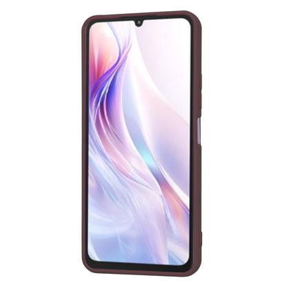 Coque pour Xiaomi Redmi 13C 5G, Techsuit, SoftFlex, Bordeaux