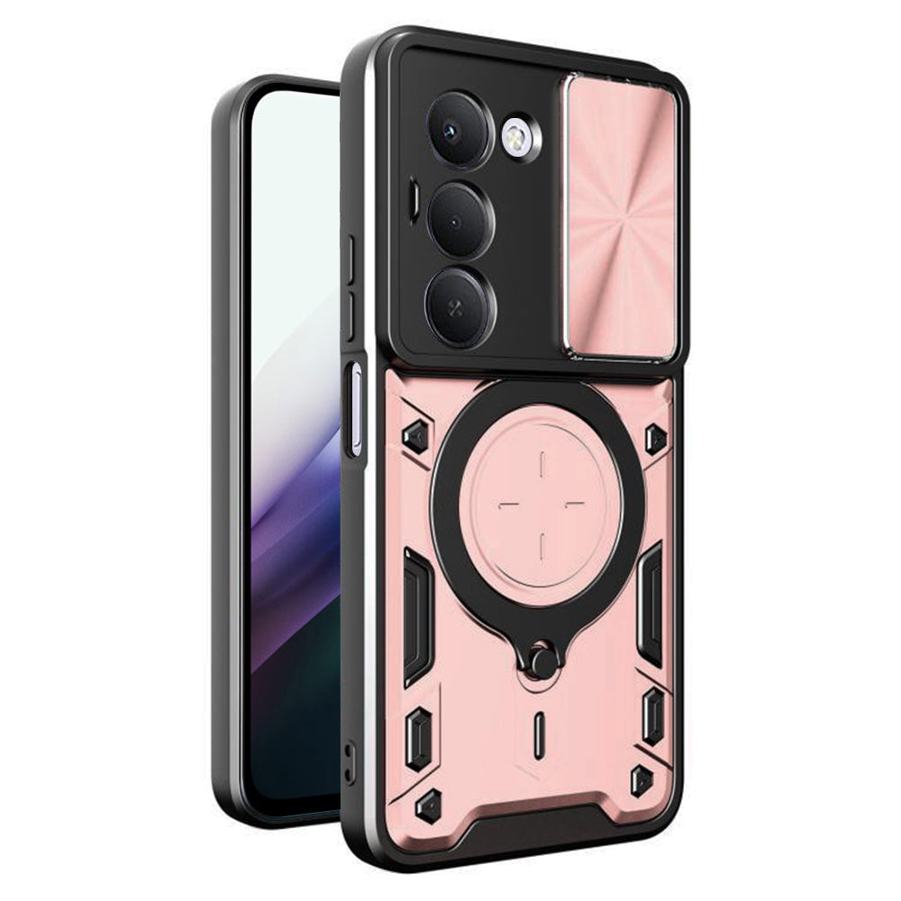 Étui pour Xiaomi Redmi 15 5G / 15 4G, Techsuit, CamGuard Pro, Rose