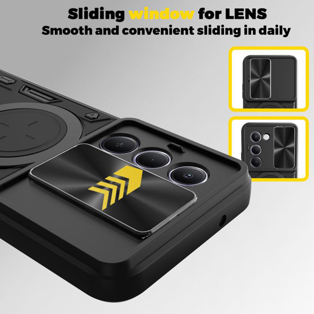 Étui pour Xiaomi Redmi 15 5G / 15 4G, Techsuit, CamGuard Pro, Rose