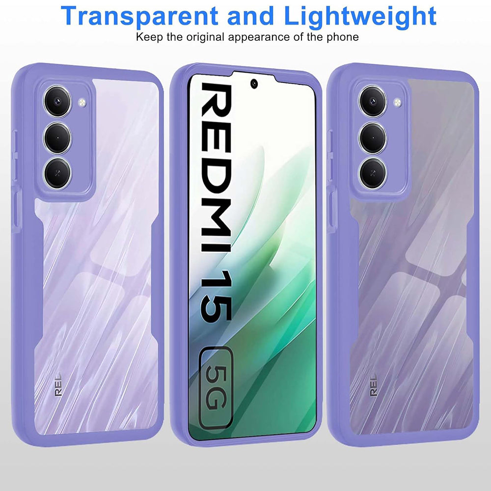 Coque pour Xiaomi Redmi 15 5G / 15 4G, Techsuit, ColorVerse 360, Rose