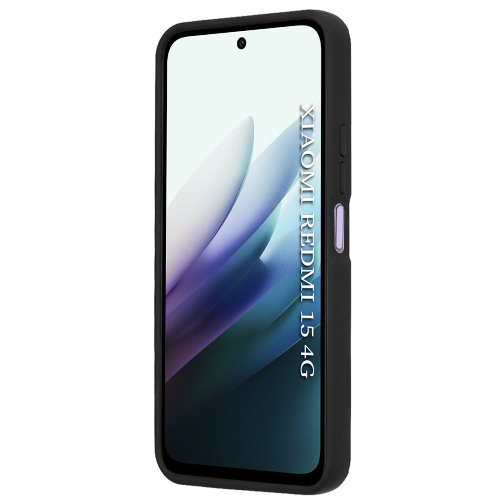Étui pour Xiaomi Redmi 15 5G / 15 4G, Techsuit, Glinth, Noir