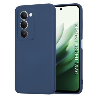 Coque pour Xiaomi Redmi 15 5G / 15 4G, Techsuit, SoftFlex, Bleu marine