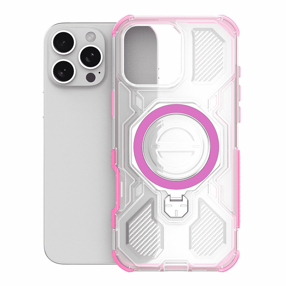 Coque pour Xiaomi Redmi 15C 5G / 15C 4G, Techsuit, Carbon Shield Pro, Rose