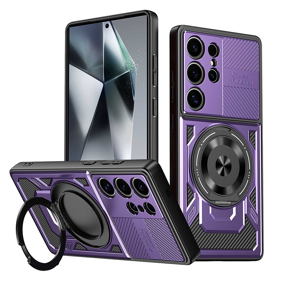 Coque pour Xiaomi Redmi 15C 5G / 15C 4G, Techsuit, RuggedCam, Violet