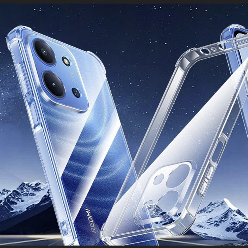 Coque pour Xiaomi Redmi 15C 5G / 15C 4G, Techsuit, Anti-choc Claire, Transparente