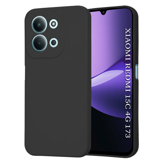 Coque pour Xiaomi Redmi 15C 5G / 15C 4G, Techsuit, SoftFlex, Noire