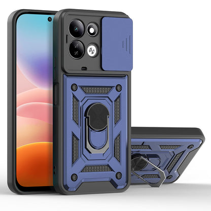 Coque pour Xiaomi Redmi 17 5G / 17 4G, Techsuit, CamShield, bleue