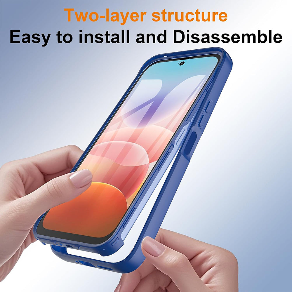 Coque pour Xiaomi Redmi 17 5G / 17 4G, Techsuit, ColorVerse 360, Bleue