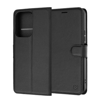 Coque pour Xiaomi Redmi 17 5G / 17 4G, Techsuit, Leather Folio, Noire